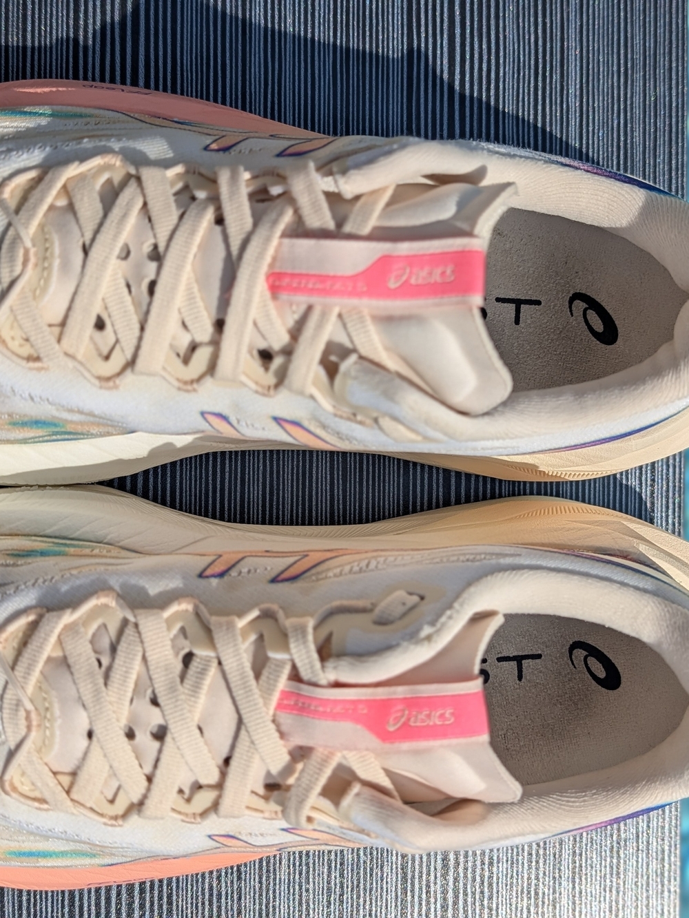 ASICS Superblast 3 Running Shoes Seashell Sun Coral Size US 6.5 (EU 39.5) - Picture 12 of 13